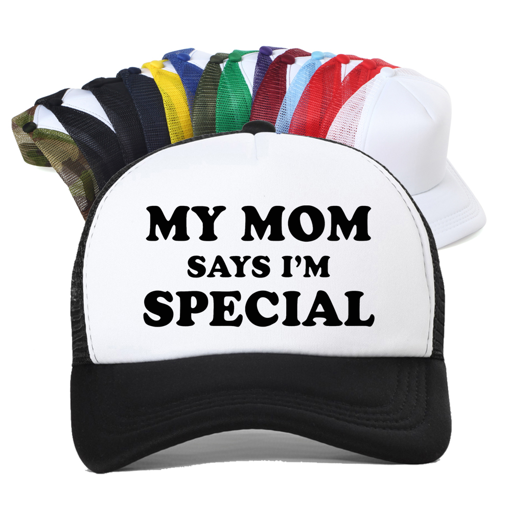 Trucker Cap Mesh - My Mom Says I'm Special Mesh