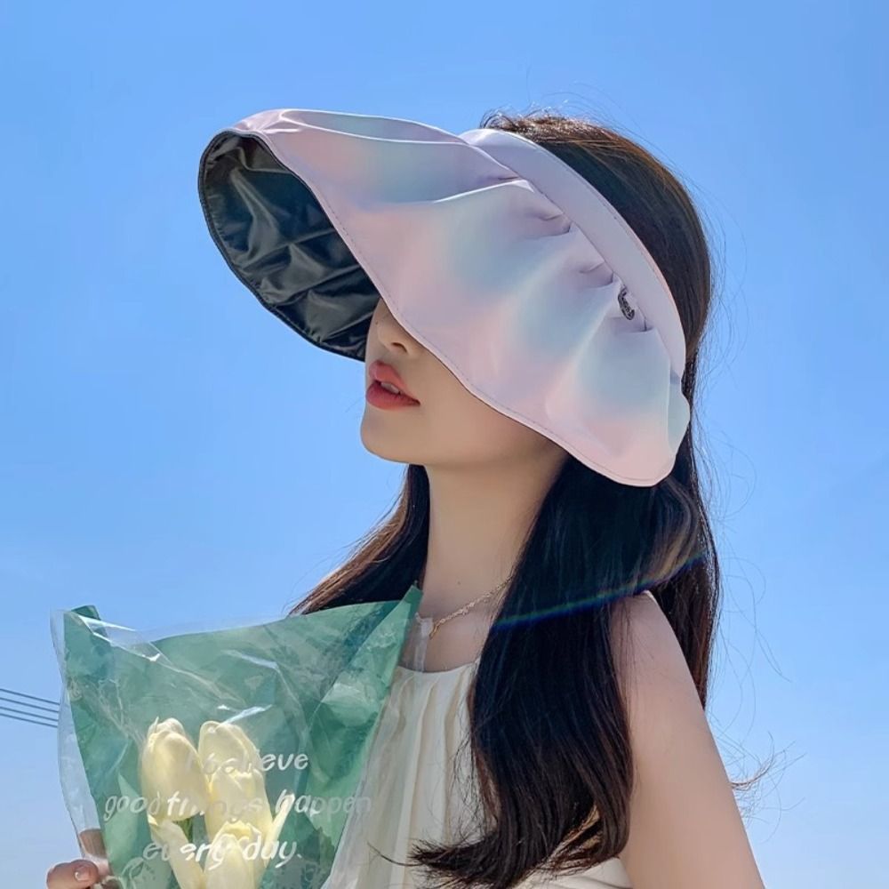 Outdoor Beach Cap Breathable F - Bucket Hat Cotton ulasan dan harga