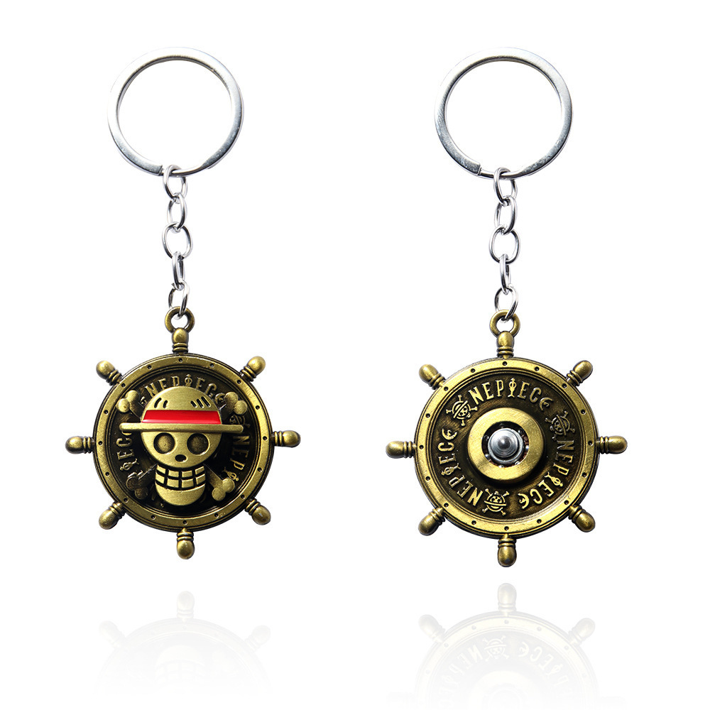 Rotating keychain, Luffy's Str - Cowboy Hat Straw ulasan dan harga