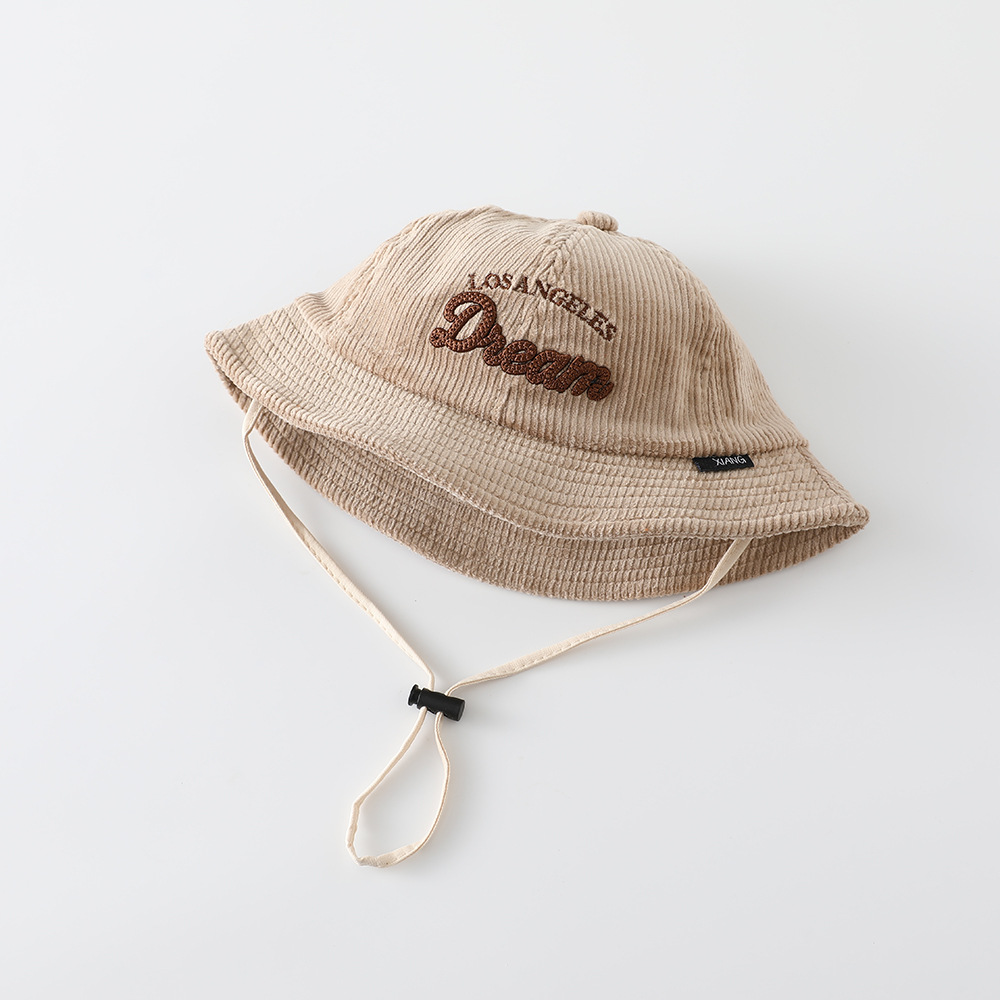 Baby Solid Color Sunscreen Hat - Bucket Hat Cotton ulasan dan harga